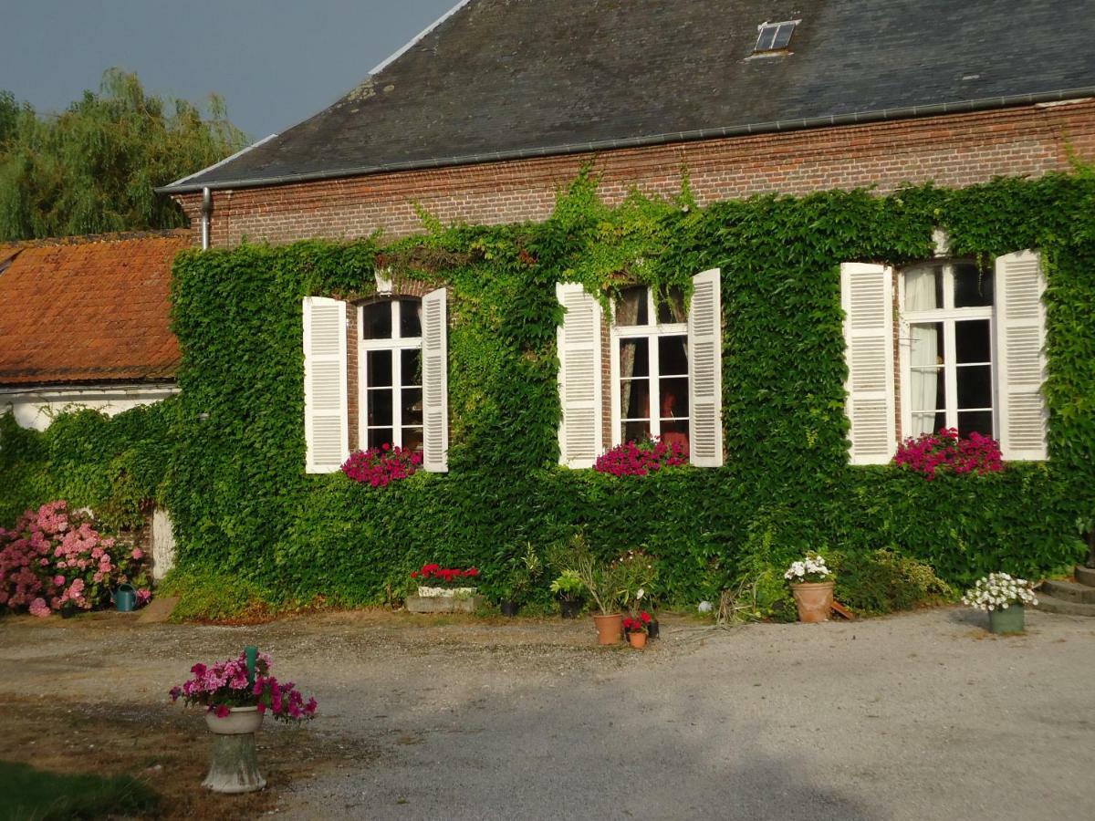 Maison De Maitre En Baie De Somme Favières Exterior foto